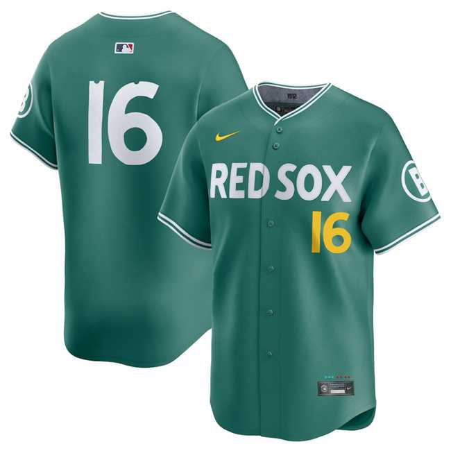 Men's Boston Red Sox #16 Jarren Duran Green 2025 City Connect Limited Stitched Jersey Dzhi,We sell and wholesale Men's Boston Red Sox #16 Jarren Duran Green 2025 City Connect Limited Stitched Jersey Dzhi on line form chian!